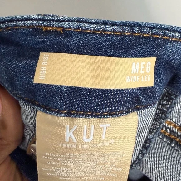 Kut From The Kloth Meg Wide Leg Jeans - Picture 7 of 16